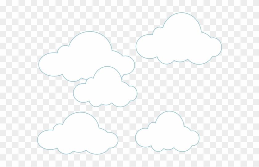 Clouds Clipart Simple - Simple Clouds Hi #644875