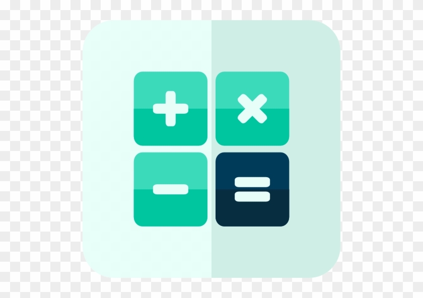 Calculator, Computing, Math, Operation Icon, Process - Math Icon Flat #644928