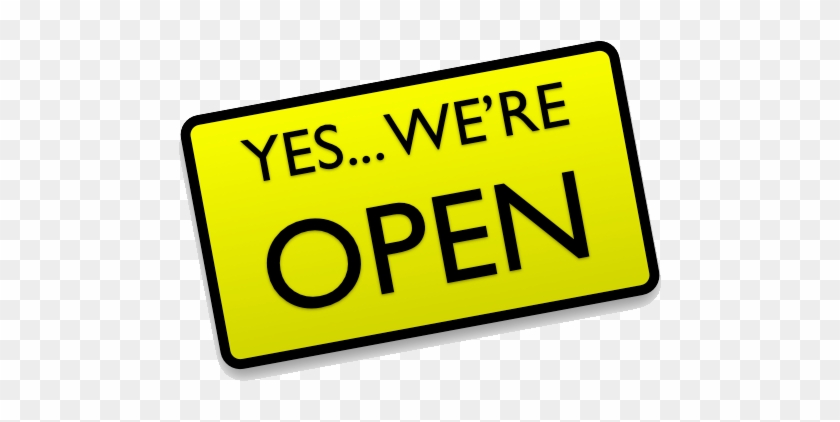 Large - Yes We Re Open #644946