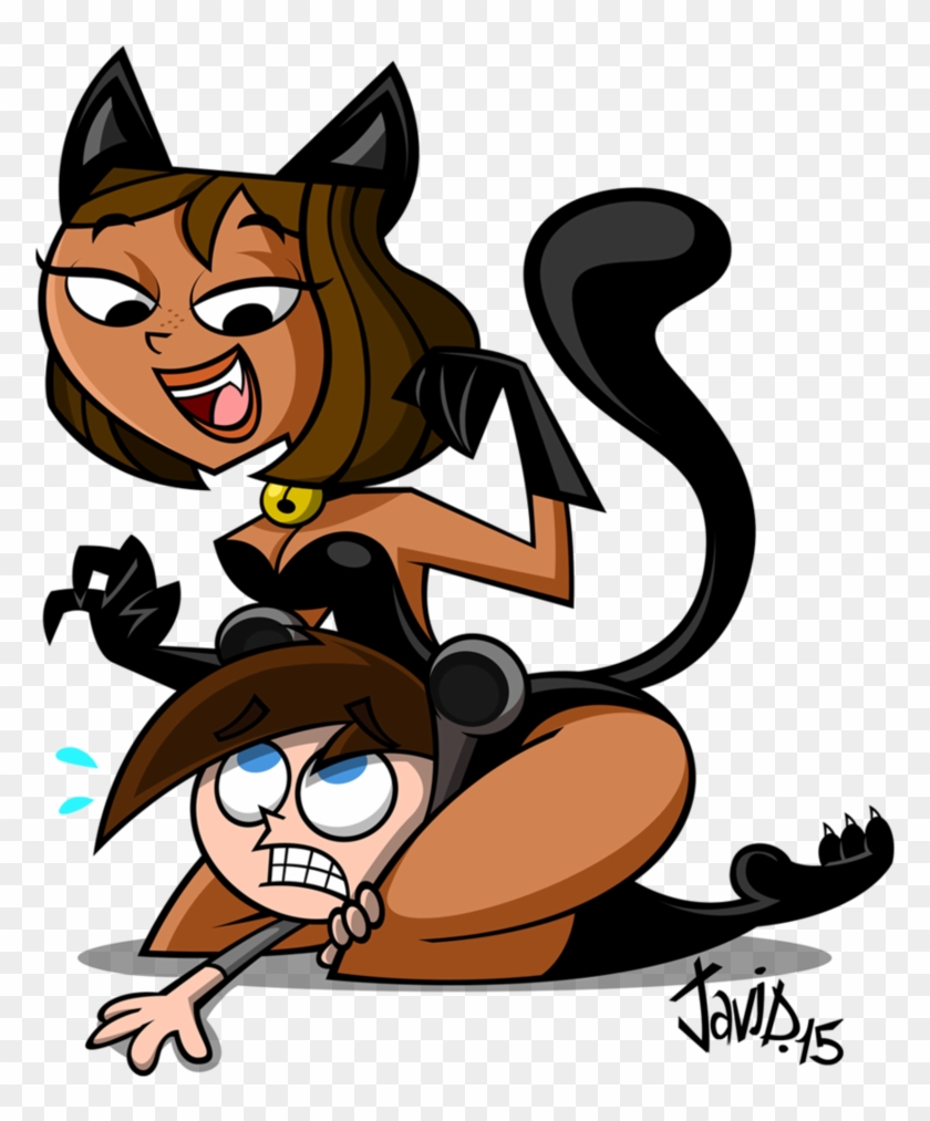 The Kitten And The Mouse By Javidluffy - Timmy Turner In Total Drama #645045