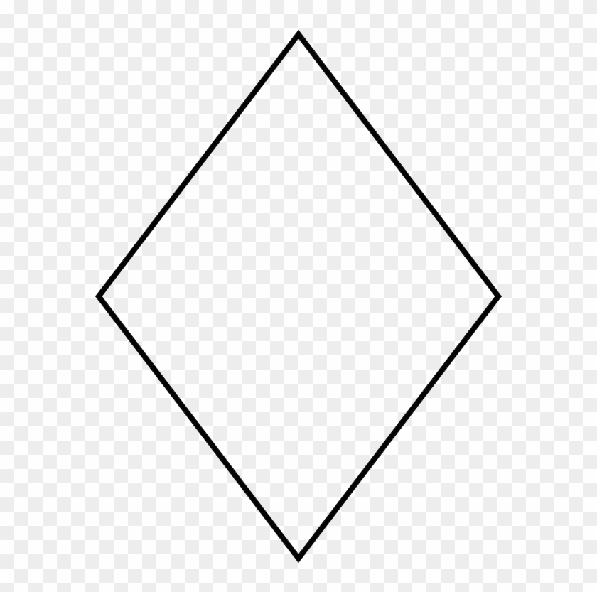 Rhombus Shape Diamond Parallelogram Clip Art - Rhombus Shape Diamond Parallelogram Clip Art #645078