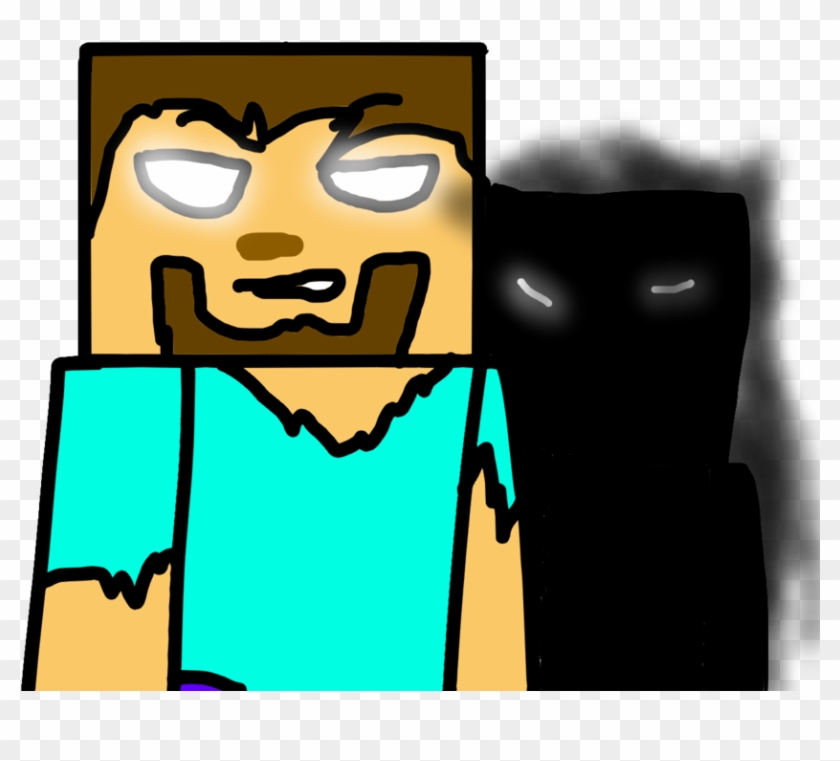 Herobrine And Null By Stashlover - Cartoon #645166