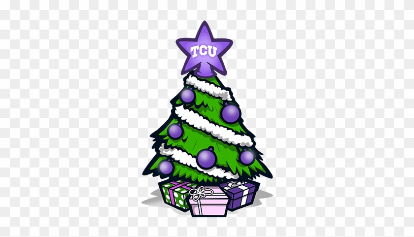 Horned Frogs On Twitter - Christmas Tree #645172