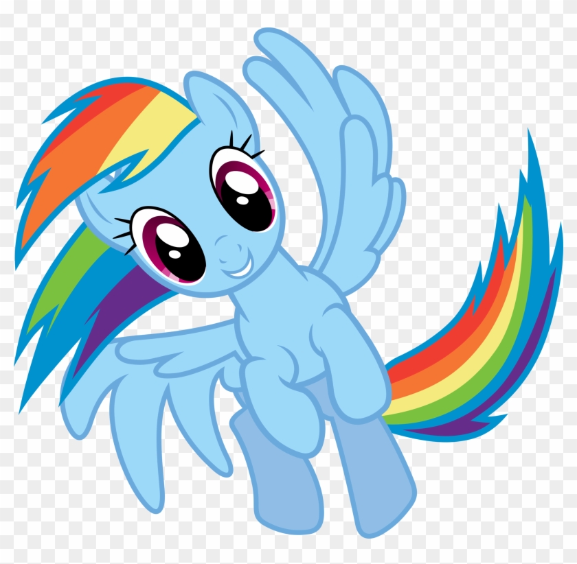 Rainbow Dash Wallpaper Titled Rainbow Dash - Rainbow Dash Transparent Gif #645173