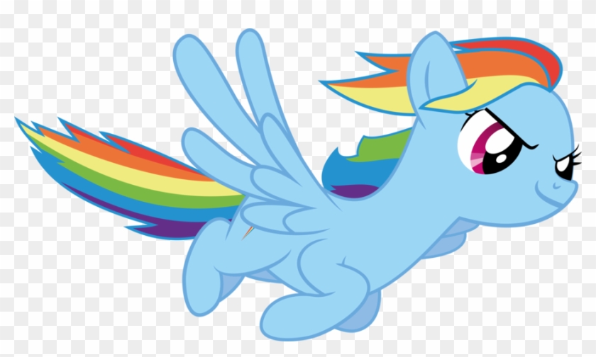 Rainbow Dash Flying Png Transparent Image - Rainbow Dash Flying #645180