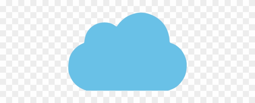 Cloud - Blue Cloud Icon Png #645210