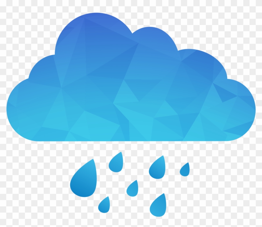 Rain Cloud Euclidean Vector Storm - Icono Lluvia Png #645213