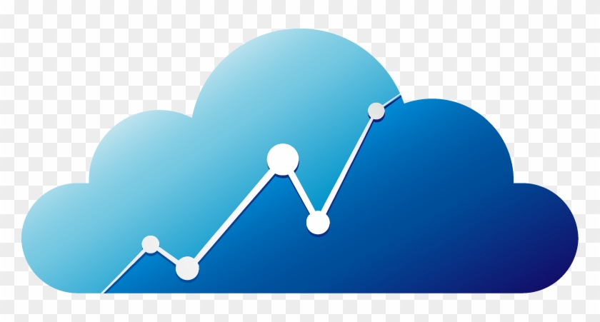 Hand-painted Blue Clouds Lightning Element - Hand-painted Blue Clouds Lightning Element #645267