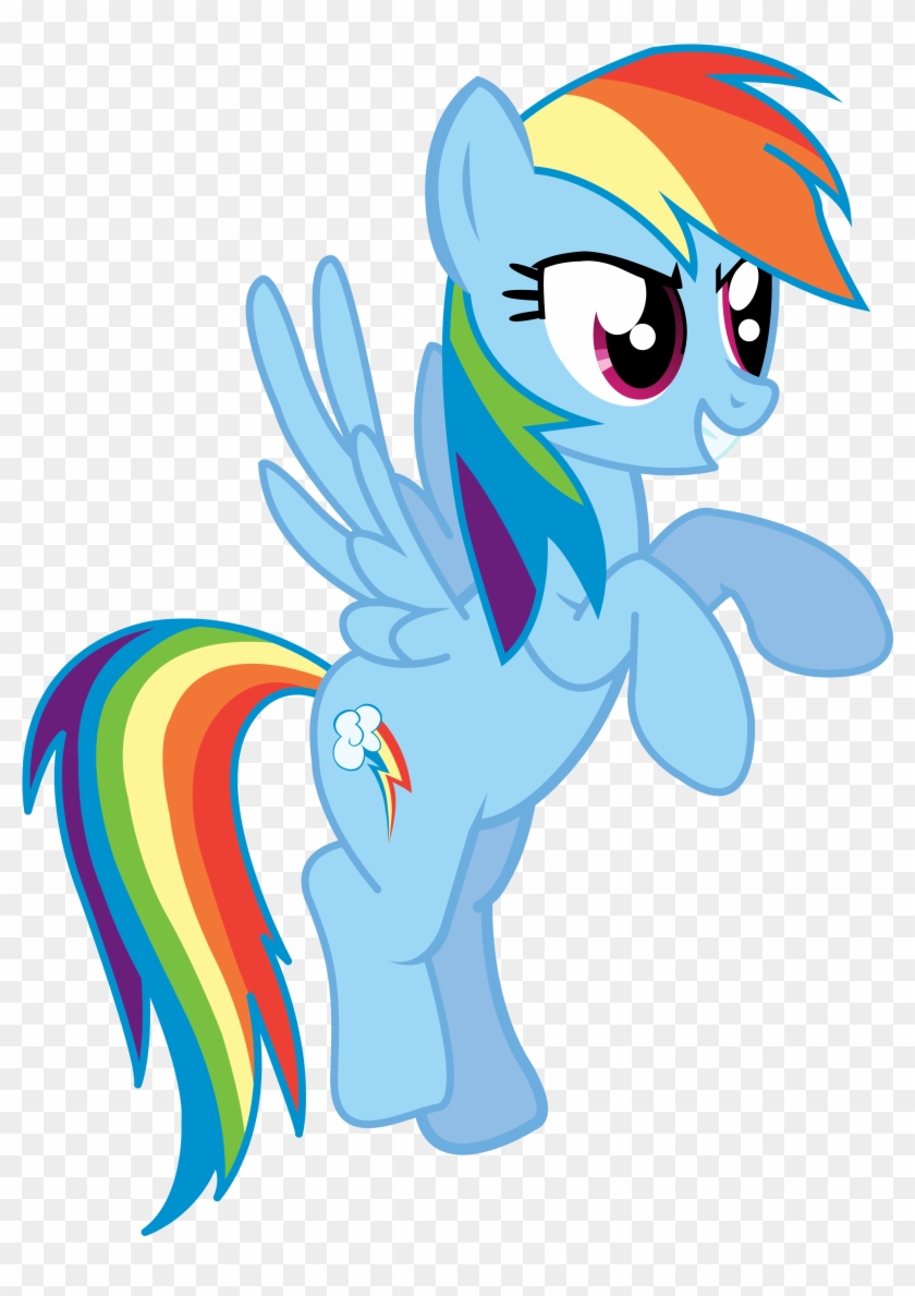 Theirishbronyx Rainbow Dash Vector - Color Is Rainbow Dash #645257