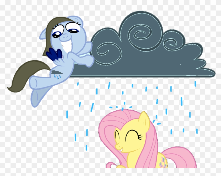 Applepainterthepony How Rain Cloud Got Her Cutie Mark - Mlp Cutie Mark Rain #645262