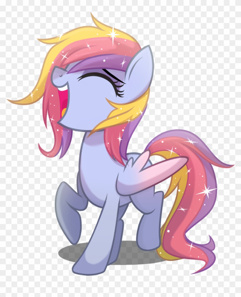 Mlp Glittering - Cloud Glitter Pony #645264