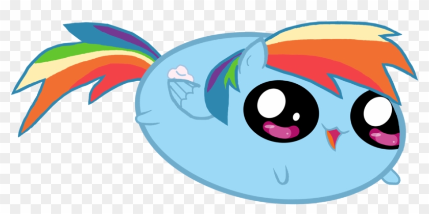 Chubby Rainbow Dash - Rainbow Dash #645280
