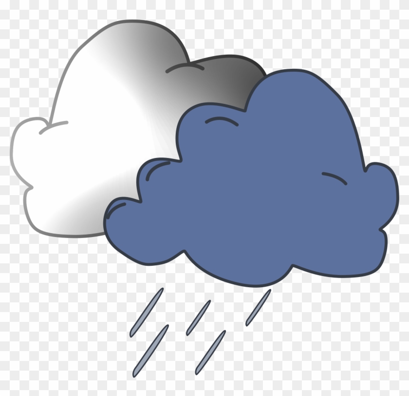 Thunder Rain Cloud Storm Weather 944524 - Clip Art #645324
