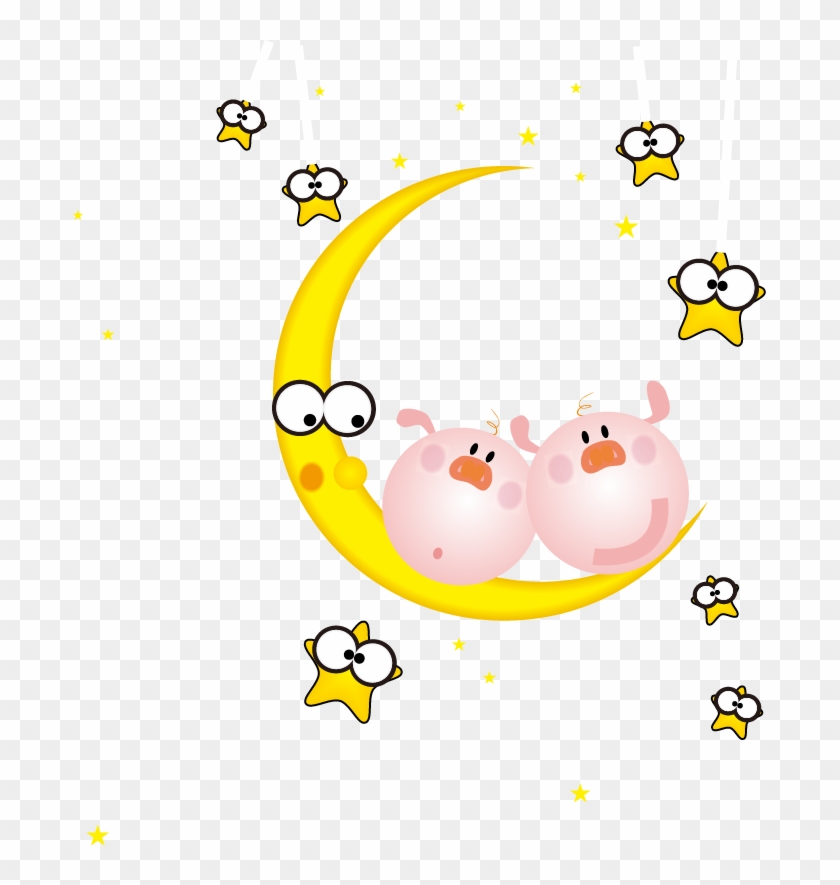 Cartoon Drawing Moon - Cartoon Drawing Moon #645491