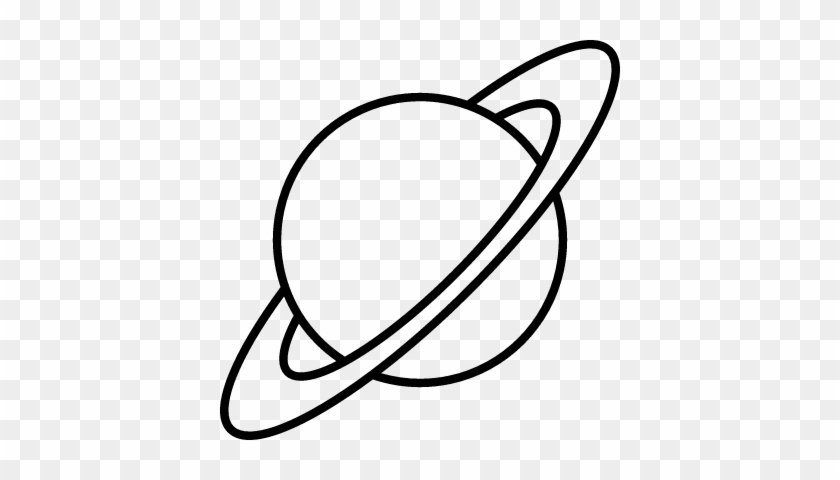 Image Gallery Saturn Outline - Outline Picture Of Saturn #645513