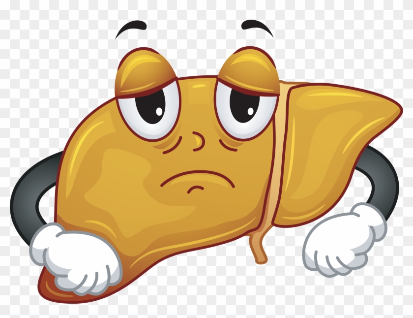 Sad Liver - Higado Enfermo Animado #645519