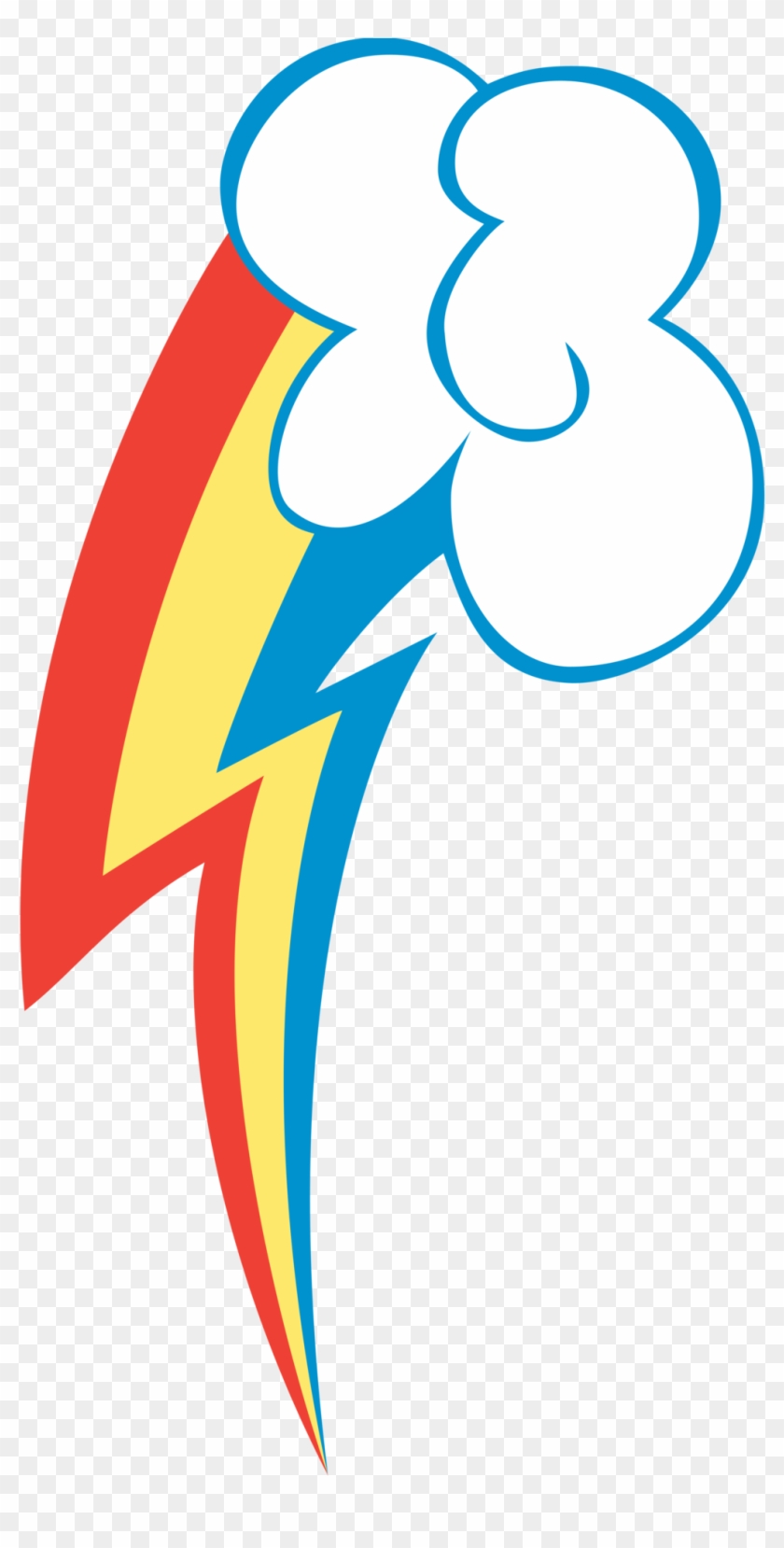 Rainbow Dash Cutie Mark Vector By Gandodepth - Mane 6 Cutie Marks #645591