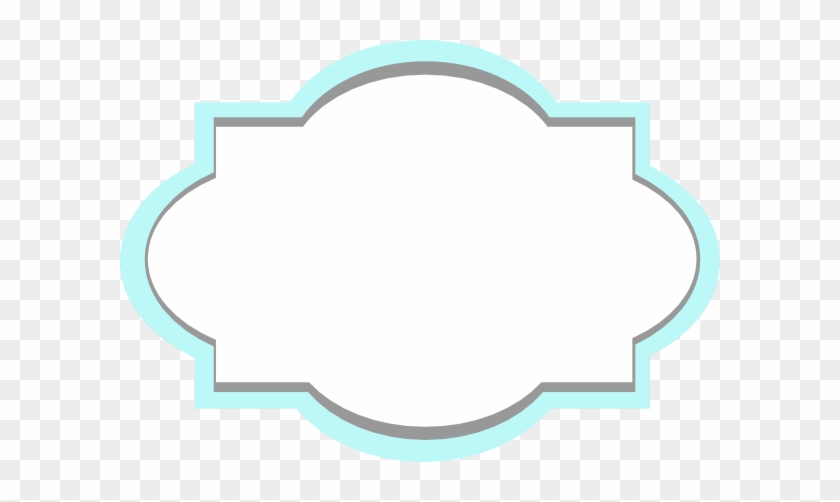 Blue And Grey Frame Svg Clip Arts 600 X 422 Px - Clip Art #645594