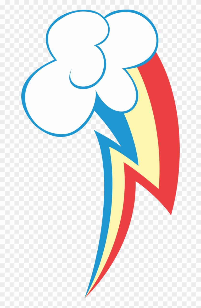 Rainbow Dash Cutie Mark Vector By Mortris - Rainbow Dash Cutie Mark #645601