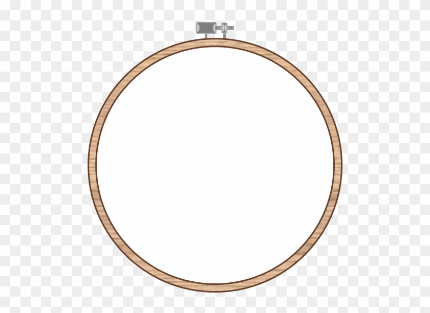 Embroidery Hoop Clipart - Circle #645623