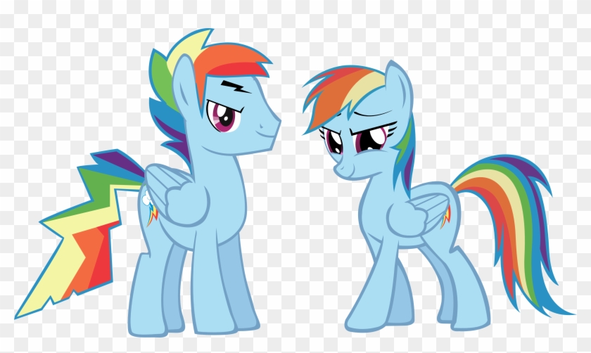 My Little Pony Rainbow Dash Boyfriend - My Little Pony Rainbow Dash Boy #645686