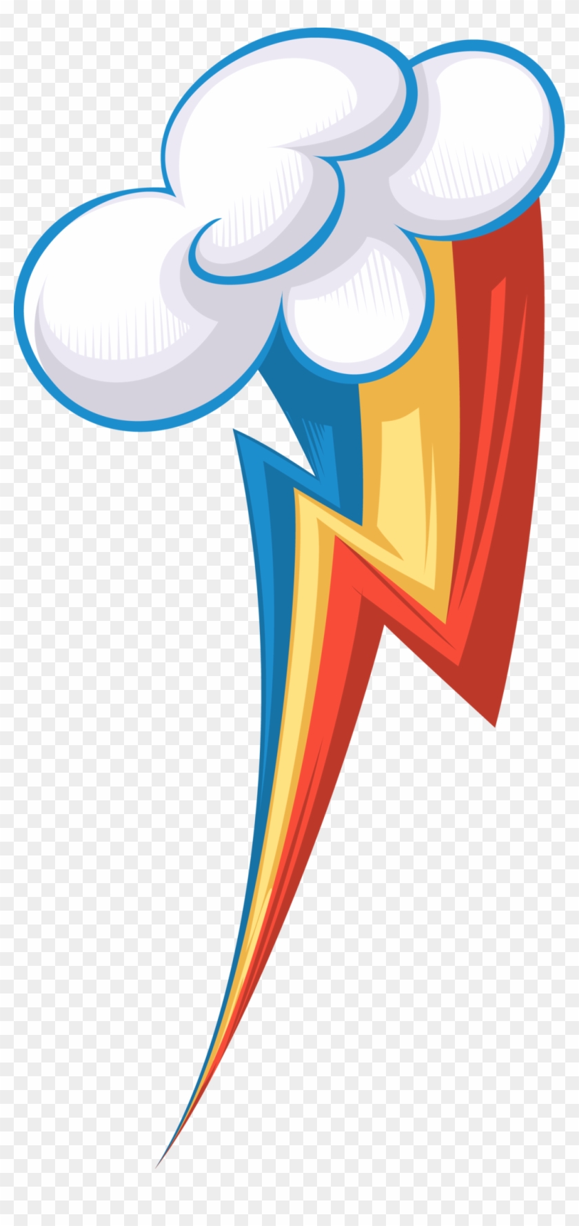 Rainbow Dash's Cutie Mark, Restyled By Spokesthebrony - Rainbow Dash #645765