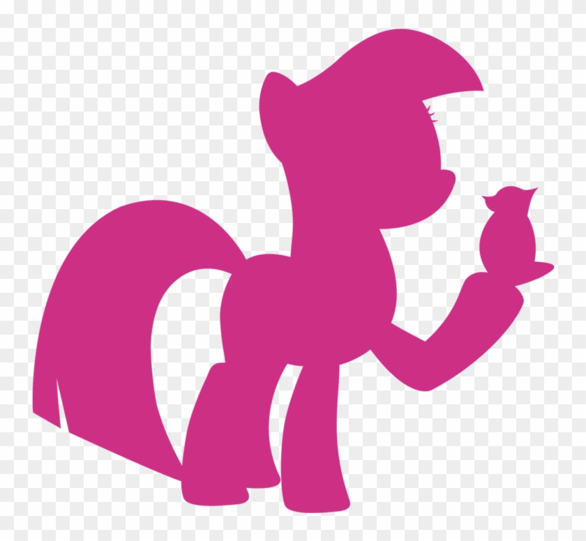 Rainbow Dash Cutie Mark Etsy - Silueta De My Little Pony #645769