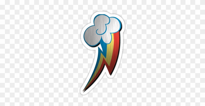 Rainbow Dash Cutie Mark Png Gallery For > Rainbow Dash - Emblem #645787