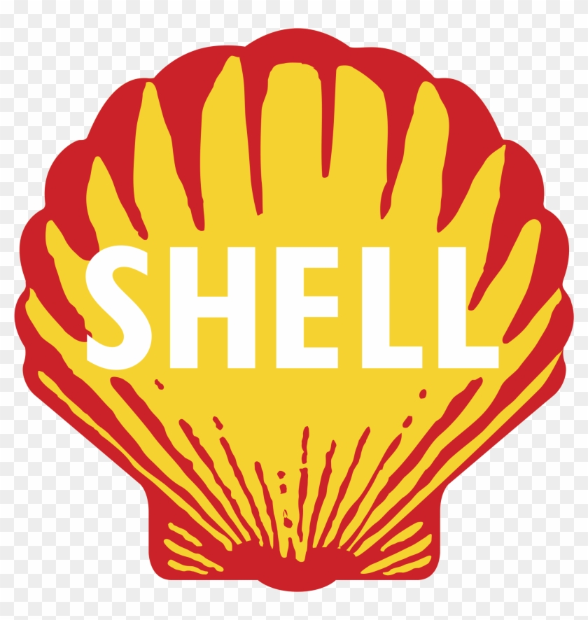Shell Logo Black And White - Shell Logo #645946