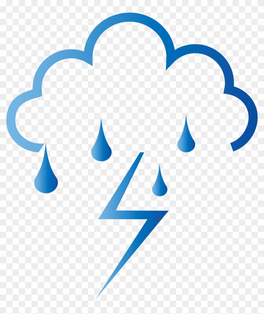 Auburn Franklin Springs Weather Forecasting Symbol - Thunderstorm Symbol #645993