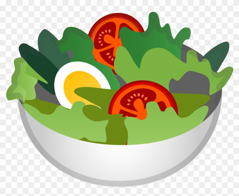 Green Salad Icon - Google Salad Emoji #646024