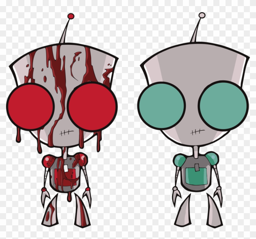 Bloody Gir By J5a4 Bloody Gir By J5a4 - Invader Zim Bloody Gir Fanart #646276