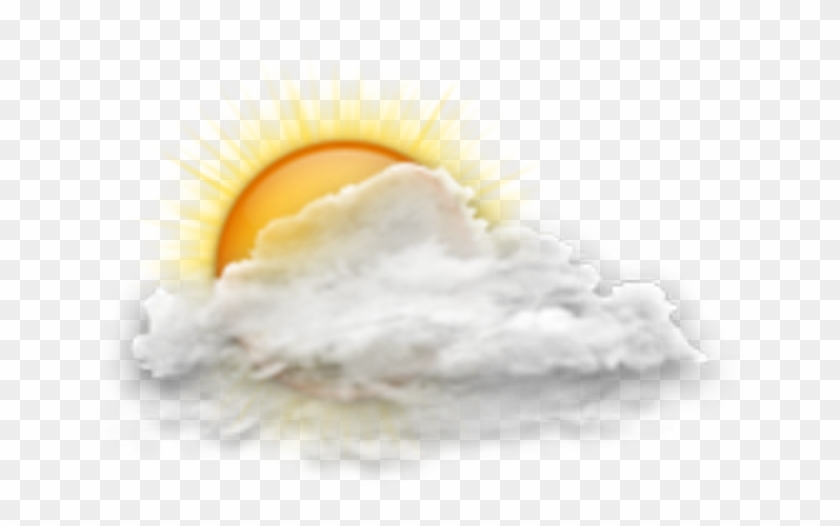 Sun And Cloud Png Picture - Sun With Cloud Png #646366