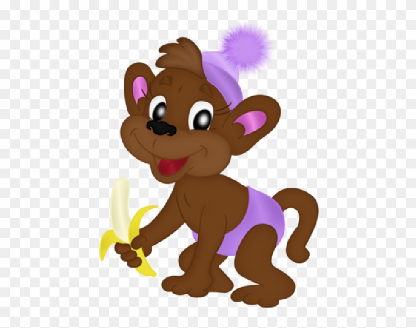 Baby Monkeys Animal Cartoon Clip Art - Baby Monkeys Animal Cartoon Clip Art #646422