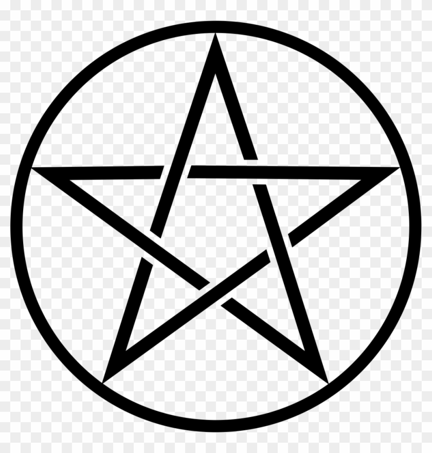 Pentacle Png - Circle With Star Inside #646380
