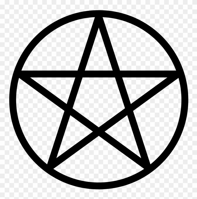 Pentacle - Pentacle Pentagram Wicca Vinyl Decal Car Window Bumper #646382