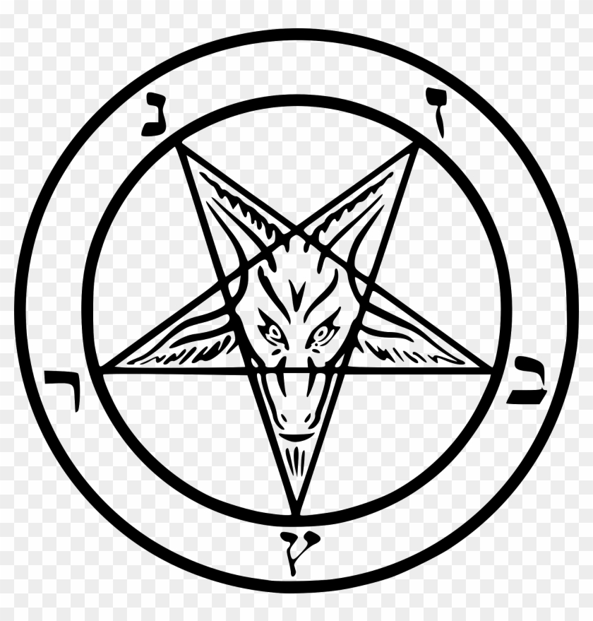 Pentacle - Baphomet - Satan Throw Blanket #646384