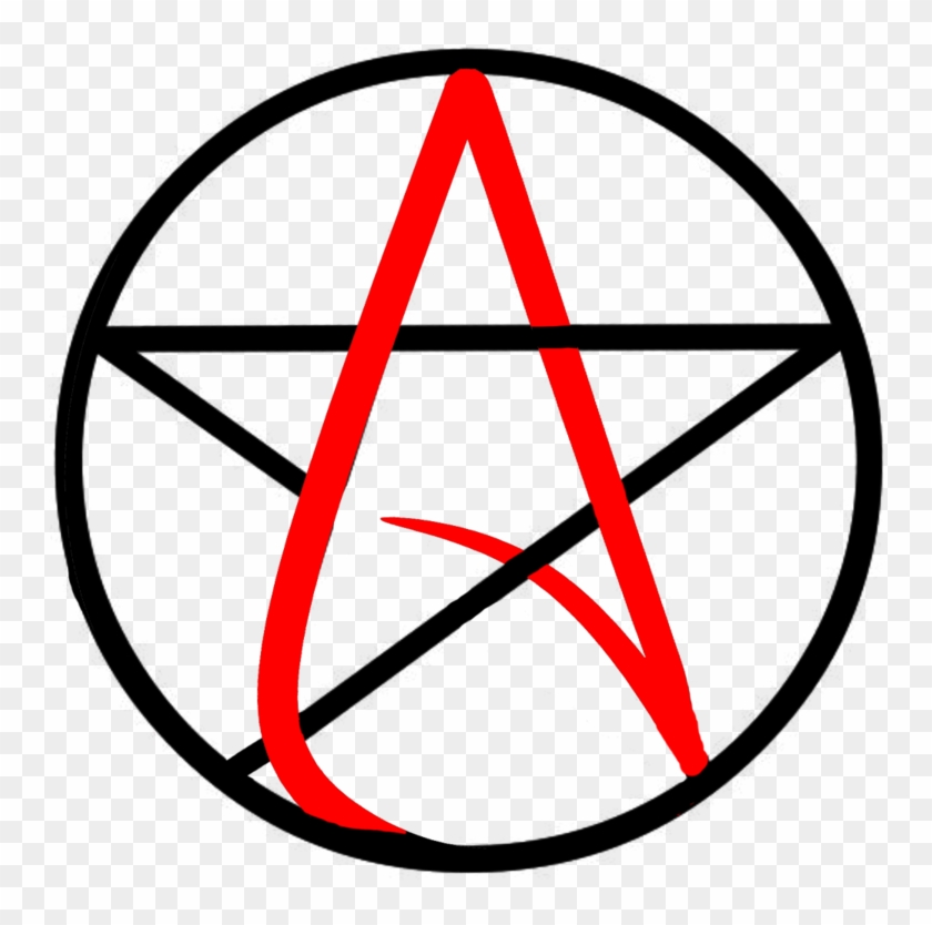 Satanism Clipart Atheist - Atheist Symbol Png - Free Transparent PNG  Clipart Images Download