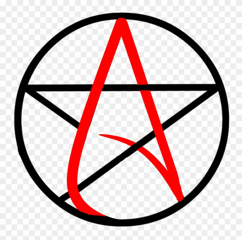 Satanism Clipart Atheist - Atheist Symbol Png #646413