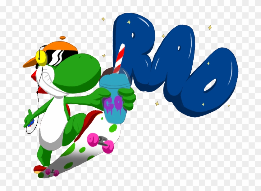 Paleona 242 56 Rad Yoshi By Criticalhitsam - Yoshi 90's #646593