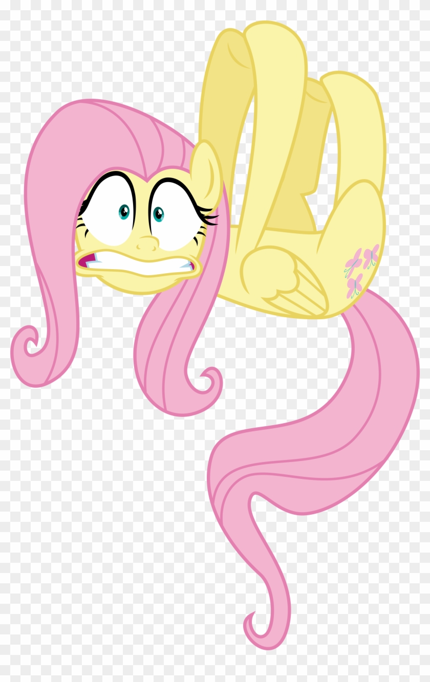 Very Scared Fluttershy By Osipush Very Scared Fluttershy - Art #646601