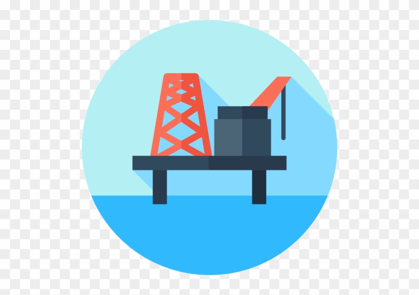 Oil Platform Free Icon - Png Oil Platform Icon #646638