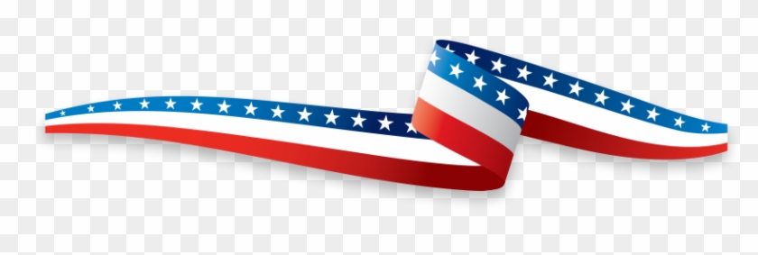 Landscaping Services Columbus, Ohio - Us Flag Ribbon Clipart #646734