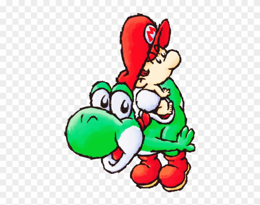 Yoshi And Baby Mario #646840