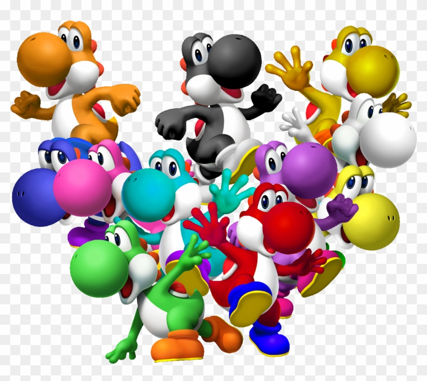 >ctrl F Yoshi >to My Surprise >multiple People In This - Yoshi Mario #646860