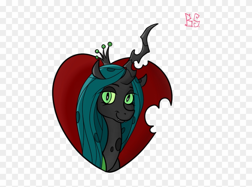 Briarspark, Bite Mark, Heart, Queen Chrysalis, Safe, - Queen Chrysalis #647031