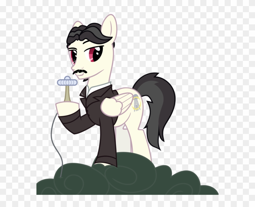 Achenara, Cloud, Hoof Hold, Lidded Eyes, Nikola Tesla, - Tesla Pony #647185