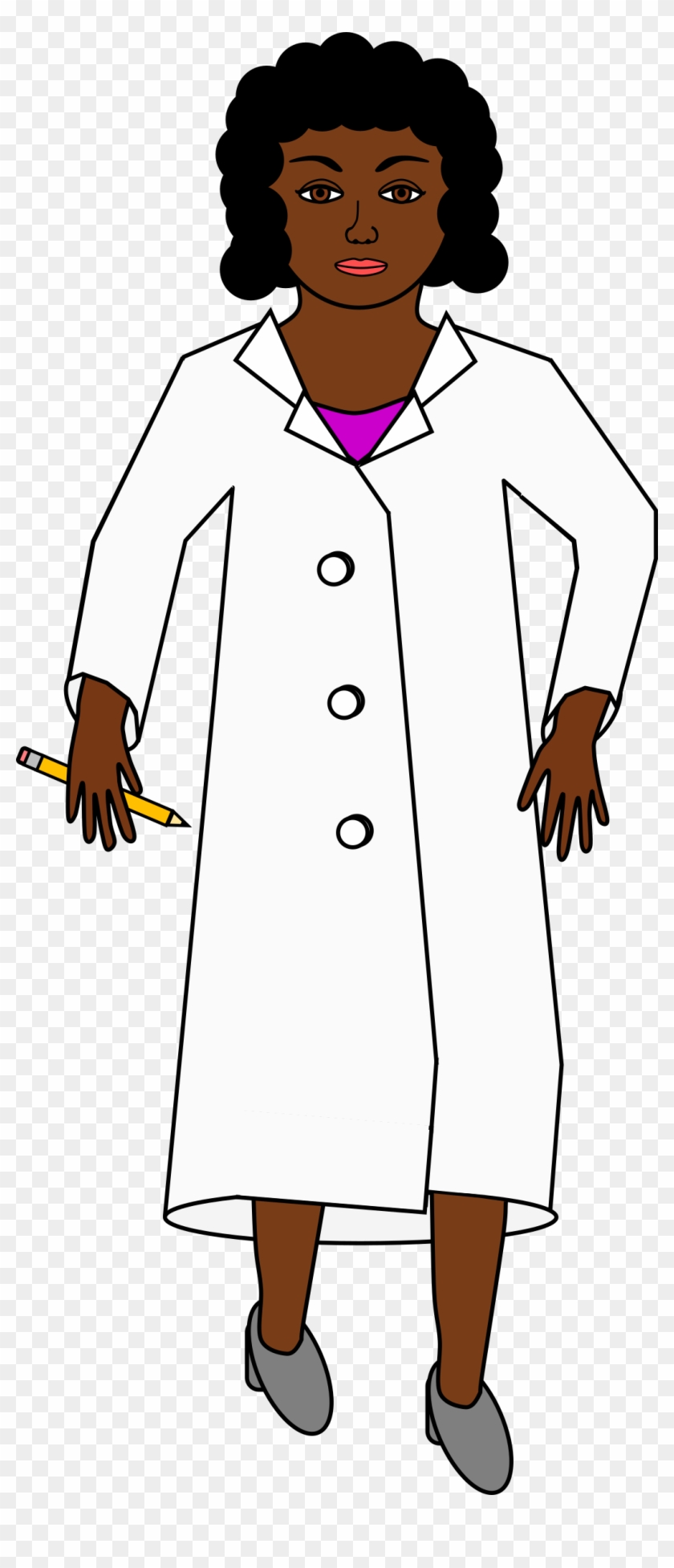 Scientist Png Images - Black Woman Scientist Cartoon #647201