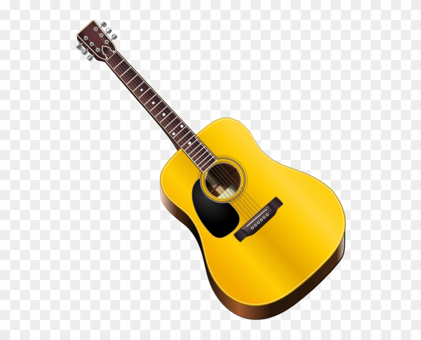 Bridge Gap Clipart Of Guitar, Acoustic And Guitar Free - Children's Left Handed Guitar #647215