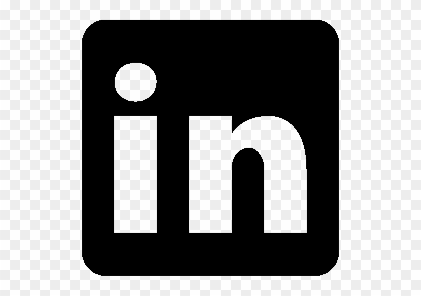 Bridging The Gap - Linkedin Icon Black White #647271